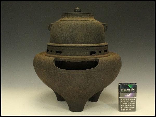 茶道具 風炉釜 羽根釜 719