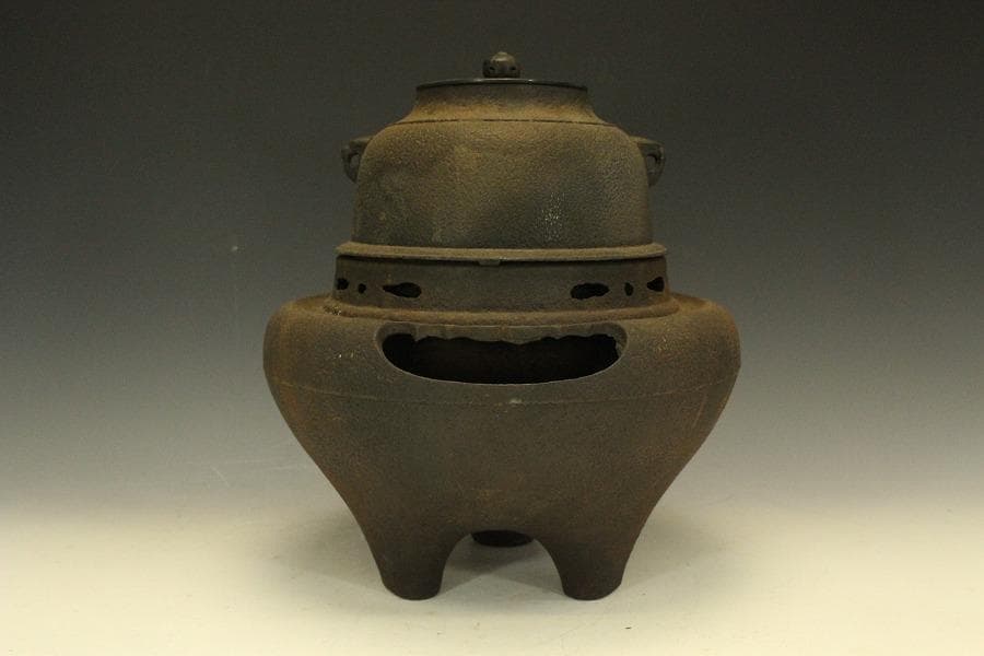 茶道具 風炉釜 羽根釜 719