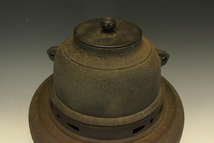 茶道具 風炉釜 羽根釜 719