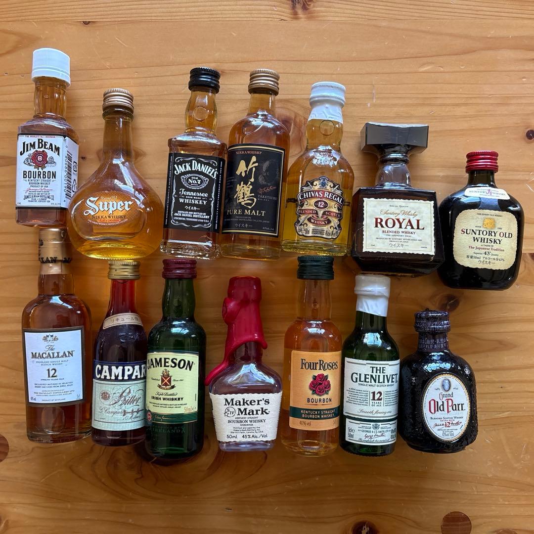 ウイスキー　ミニボトル　セット