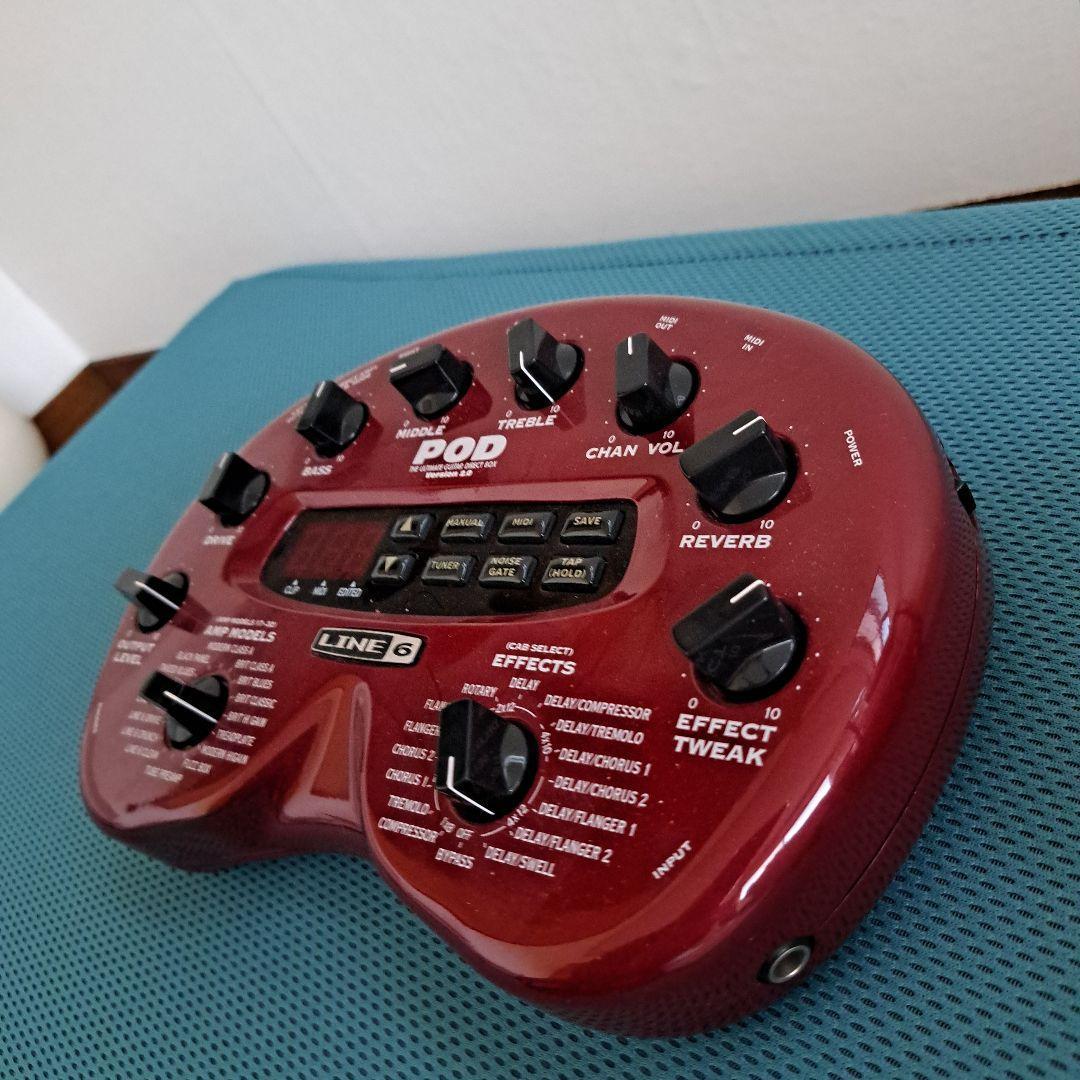 【極美品】Line6 ライン6 アンプシミュレーター POD 2.0