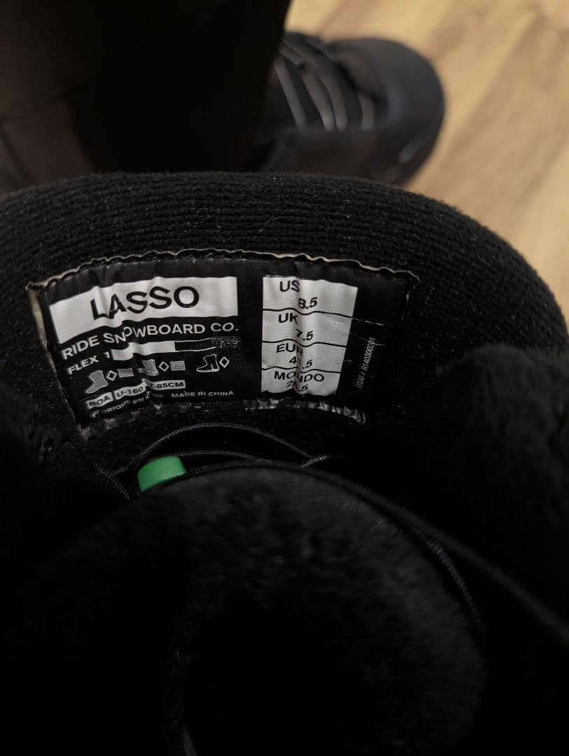 RIDE LASSO ダブルボア　26.5cm