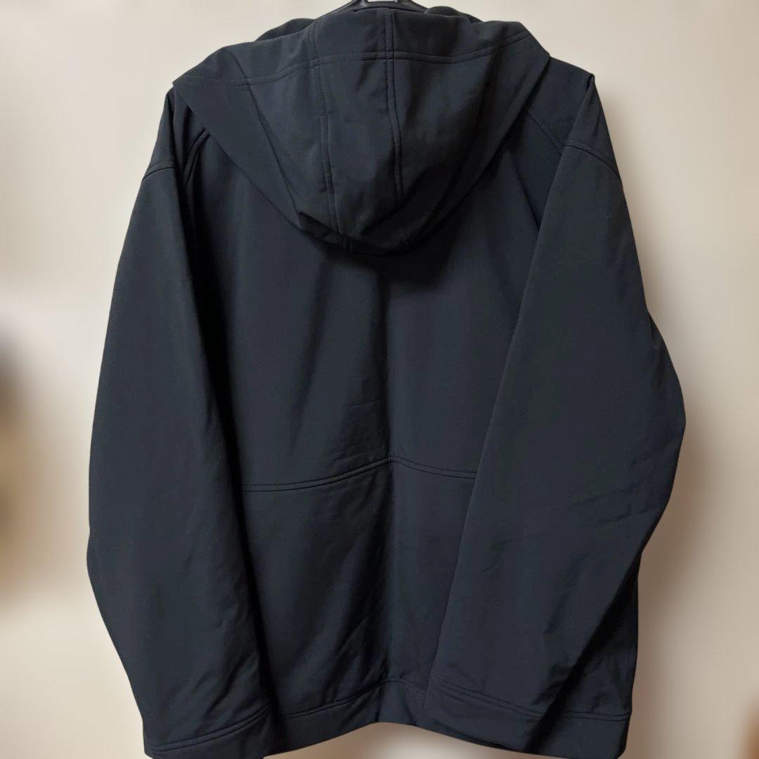 SIMMS フード付きジャケット ブラック 裏起毛　大きいサイズ　3L