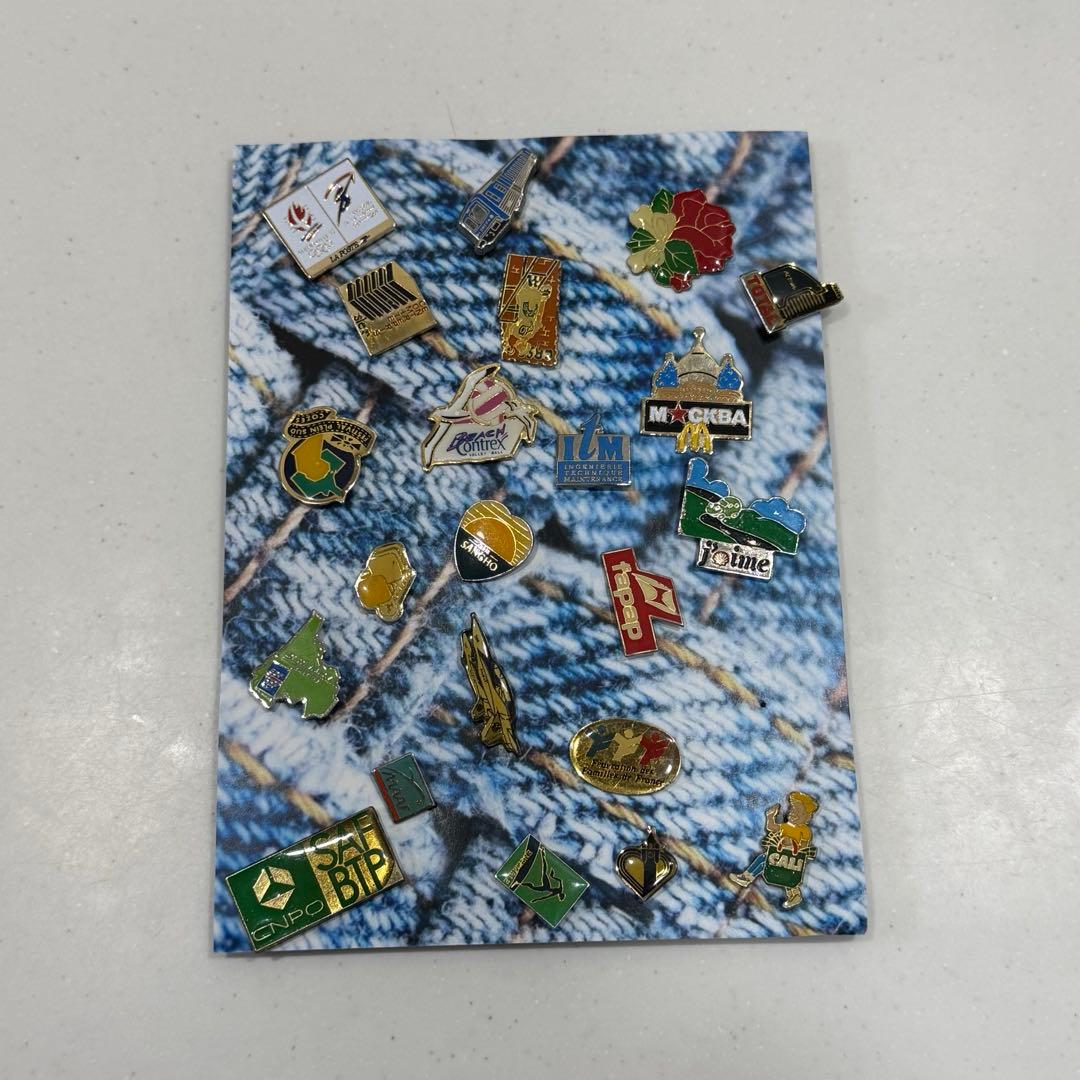 レトロ　ピンバッジ　ピンズ　マック　オリンピック　等　まとめ売り　フランス雑貨？