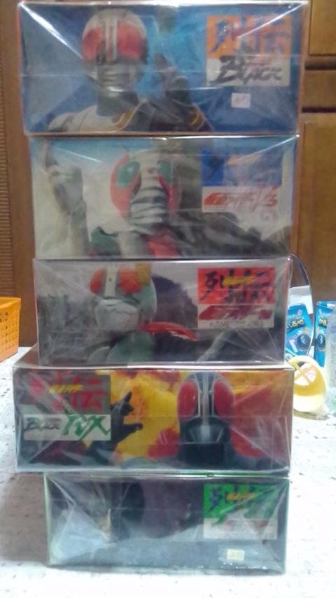 仮面ライダー列伝！5体セット！石ノ森章太郎