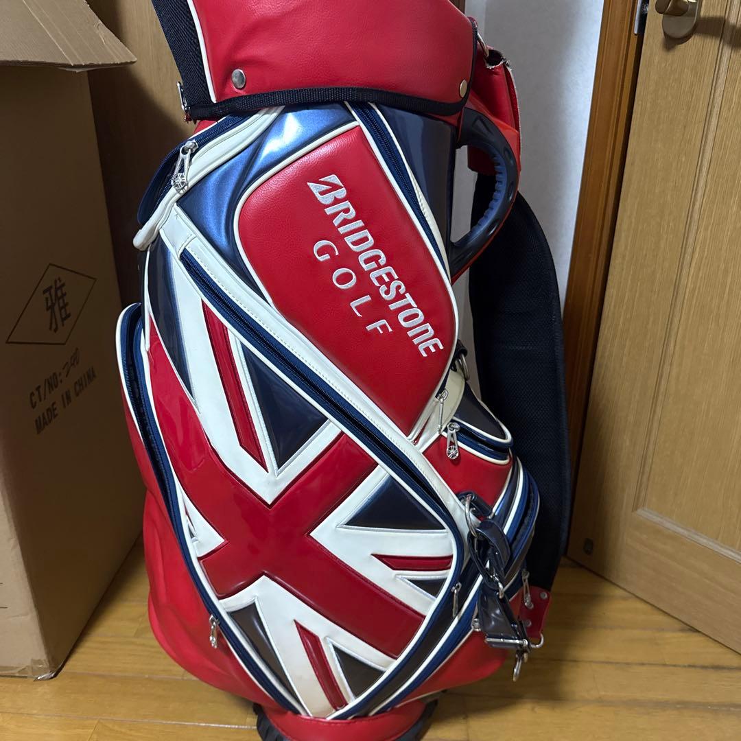 ブリヂストン ゴルフバッグ キャディバッグ ユニオンジャック
