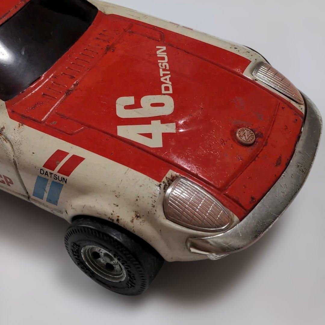 46ダットサン DATSUN 昭和レトロ 当時物 ブリキ 入手困難♡E13