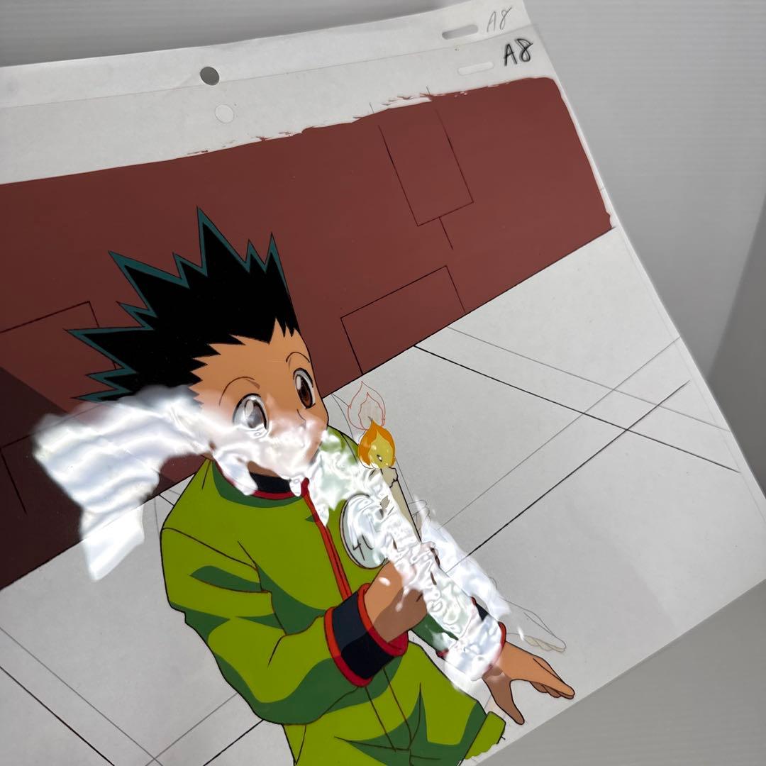 レア！ハンターハンター ゴン レオリオ クラピカ セル画 2枚セット