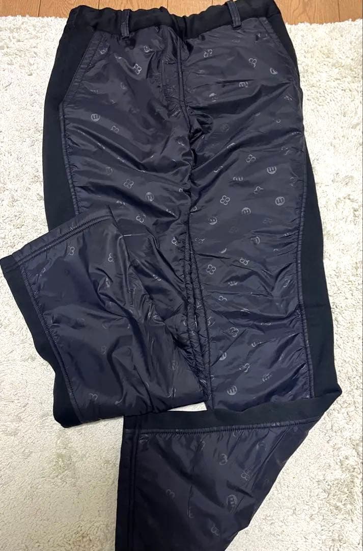 marie claileゴルフ　ロゴ入ブルゾンとパンツセットレディースM