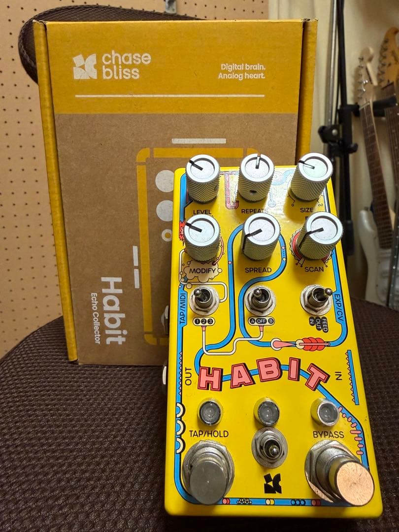 ギター Chase Bliss Audio Habit delay