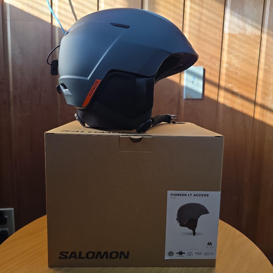 SALOMON PIONEER LT ACCESS ヘルメット グレー