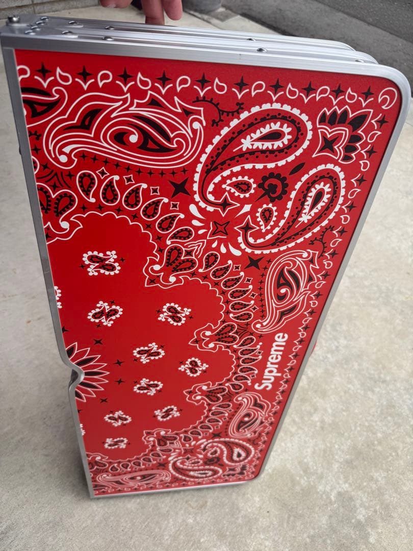Supreme Coleman Folding Table Set 美中古