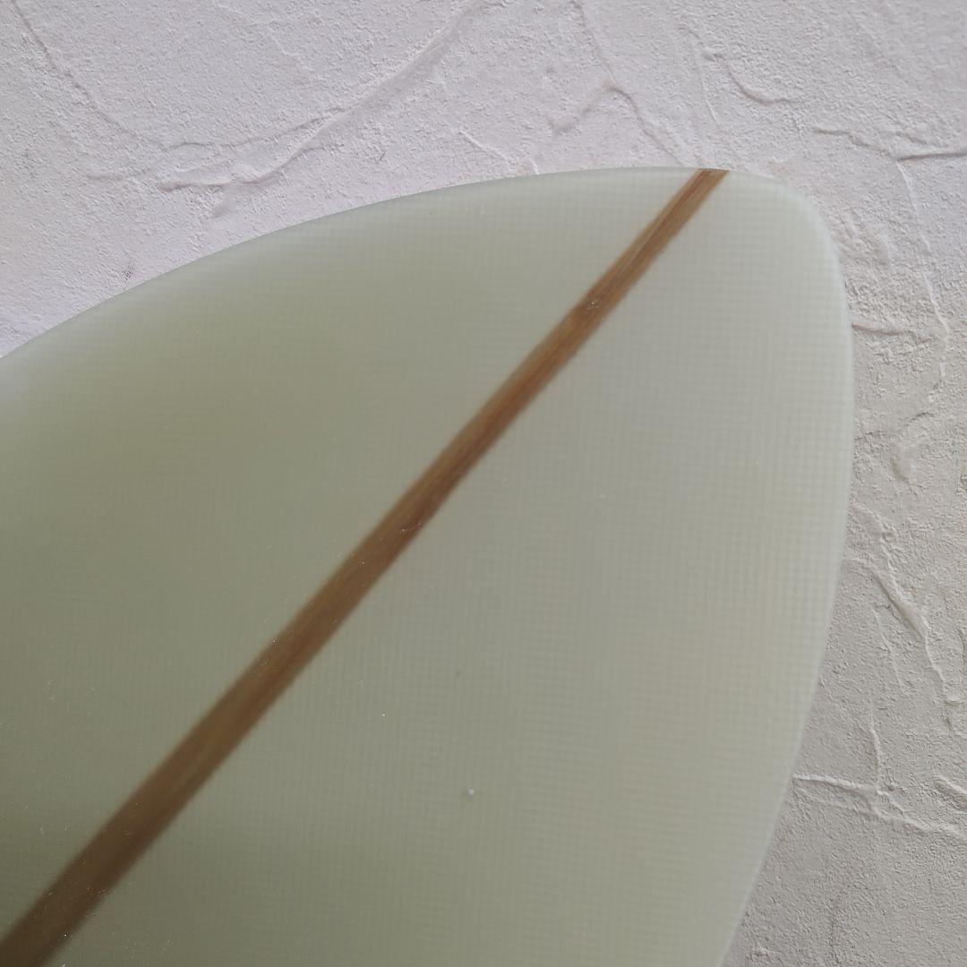 8インチ ハーフムーン センターフィン ロングボード シングルフィン ログ