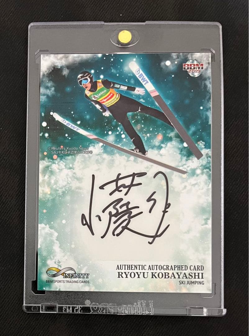 小林陵侑（金メダル）BBM 2019 INFINITY 直筆サインカード/30