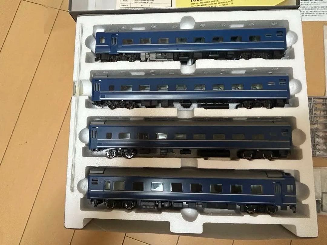 未使用TOMIX HO-057 国鉄14系15形特急寝台客車 他２両