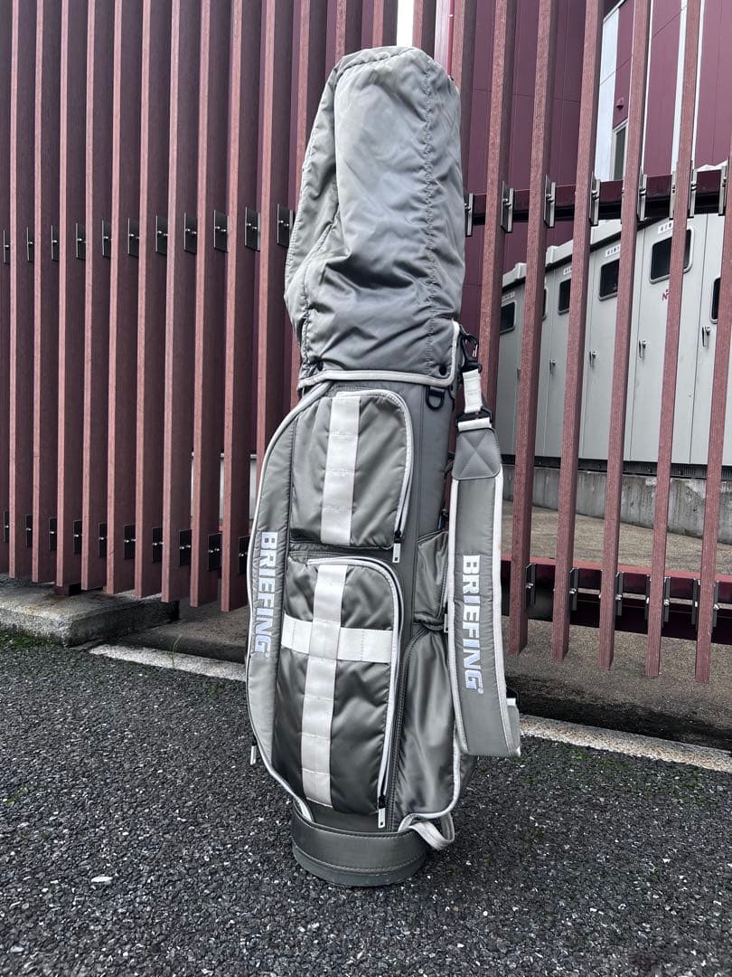 T*0様 BRIEFING キャディバッグ グレー