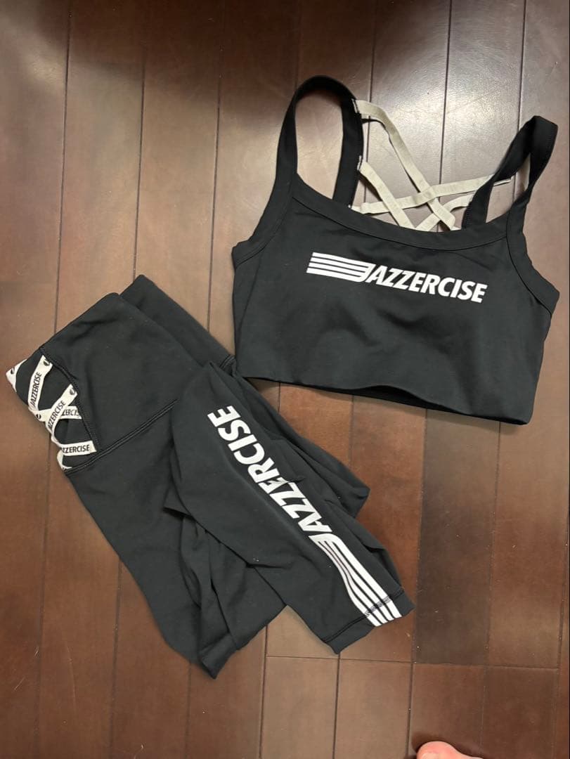 Jazzercise ブラタンク&レギンス　セットSサイズ　ジャザサイズ