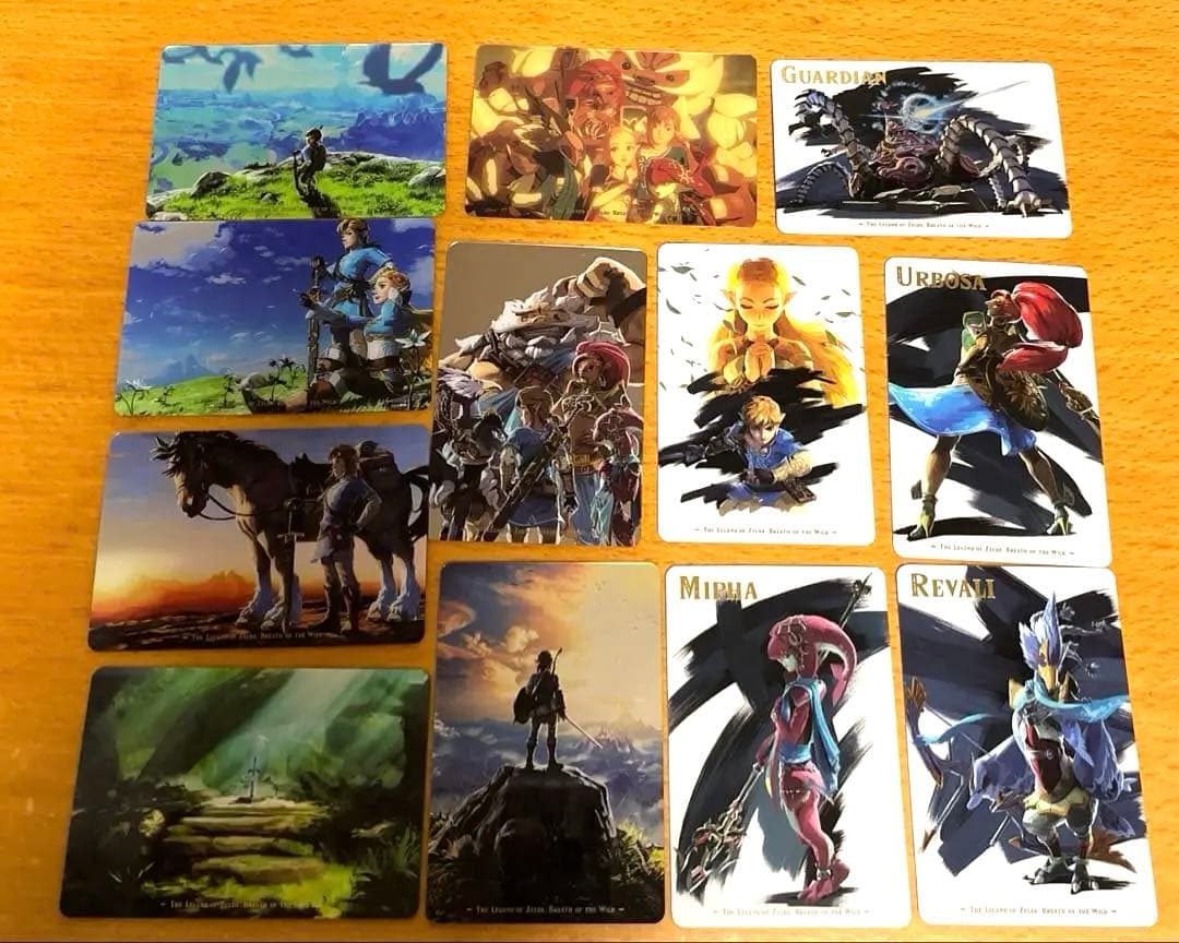 ゼルダの伝説 ブレスオブザワイルド　カード　キャンディ　まとめ売り　ブレワイ