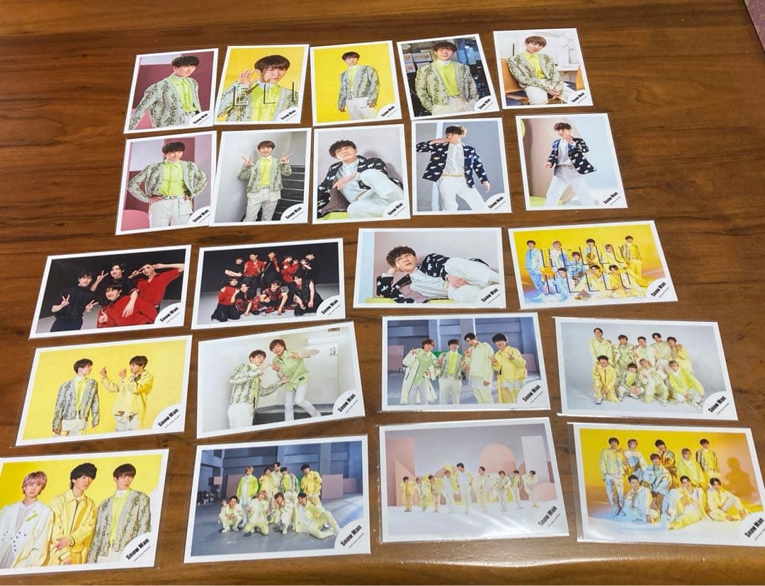 Man 渡辺翔太　公式写真　415枚　まとめ売り