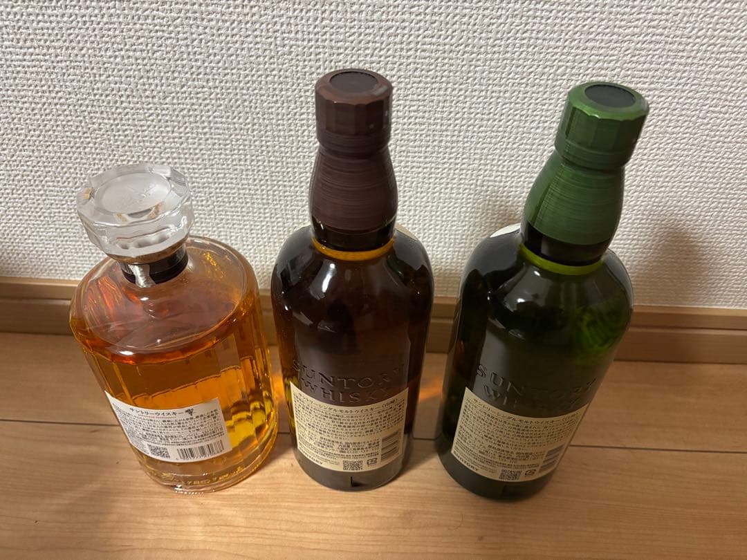 【新品・未開栓】山崎.響.白州 サントリーウイスキー 700ml 3点セット