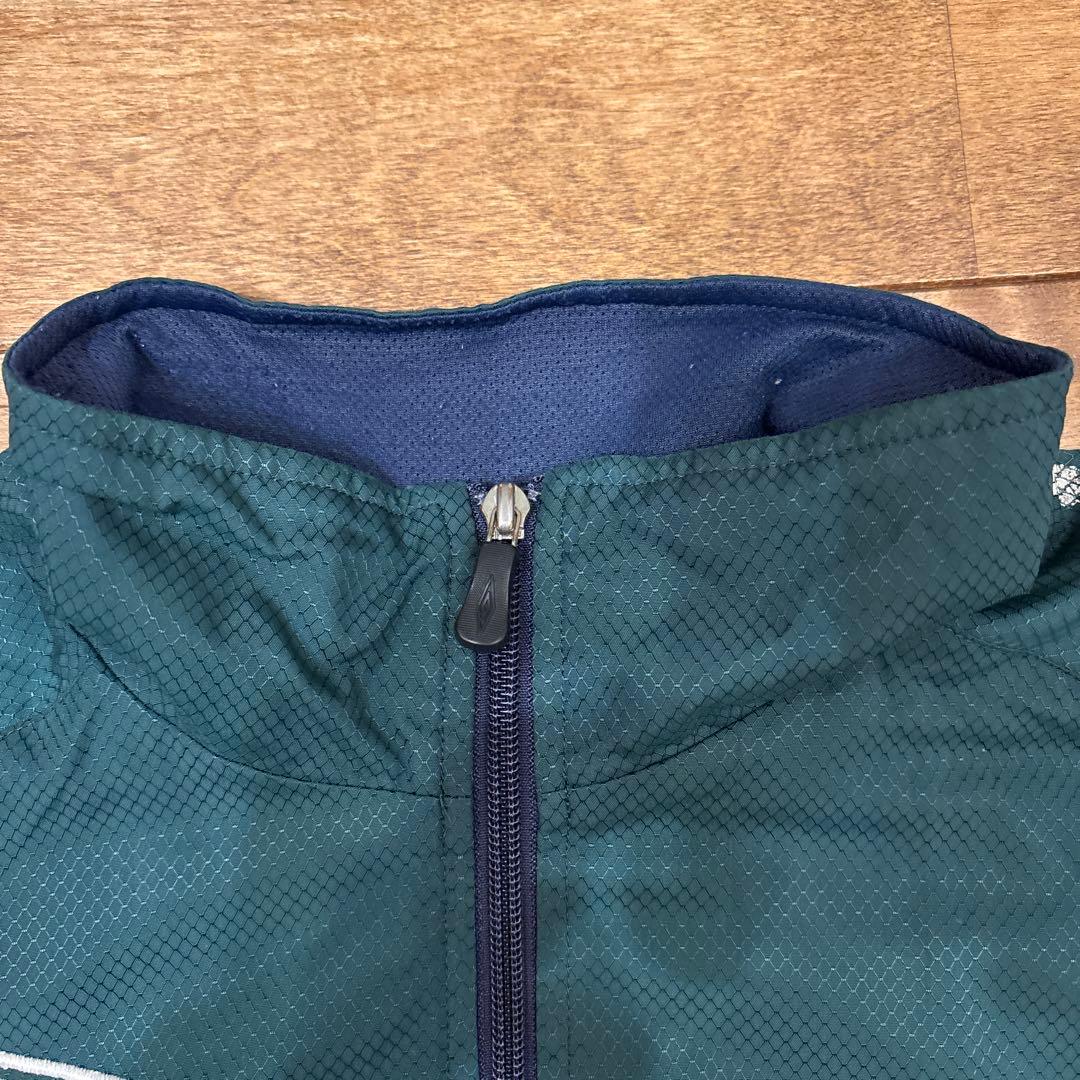 90s アンブロ ピステ上下 中綿 セットアップ 裏起毛 白タグ M