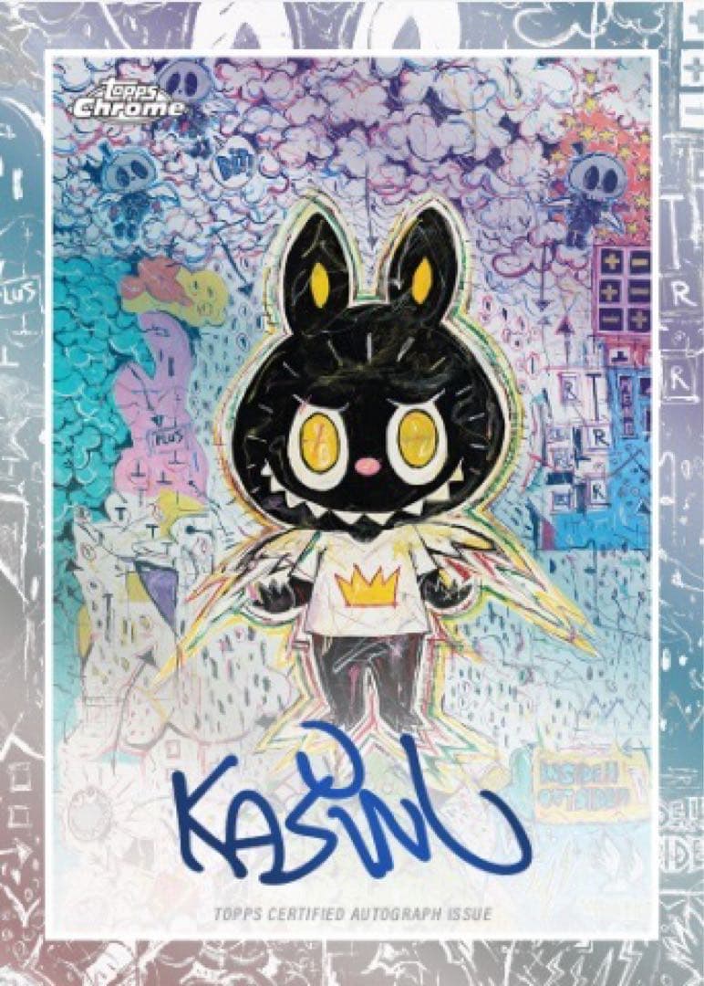 2025 topps chrome labubu 10th新品未開封 10BOX