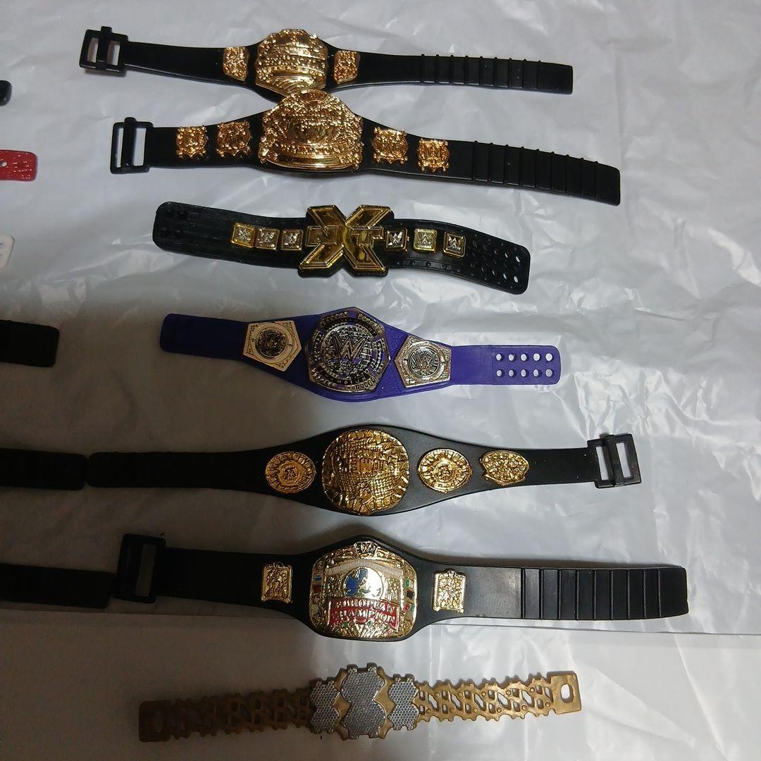 フィギュア用ベルト　39本セット　WWE WWF NXT
