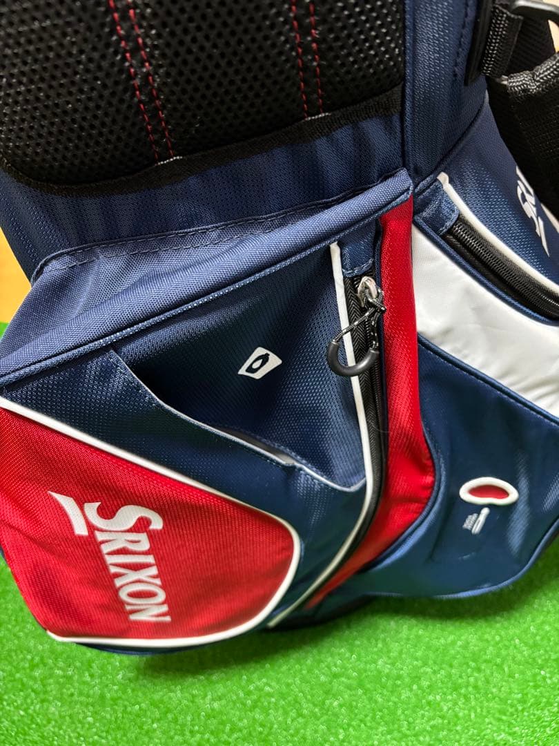 SRIXON キャディバッグ ネイビー/レッド