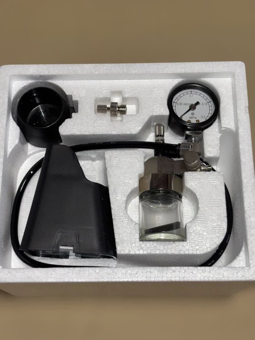 【美品】Mr. リニアコンプレッサー L5 エアブラシセット PS321