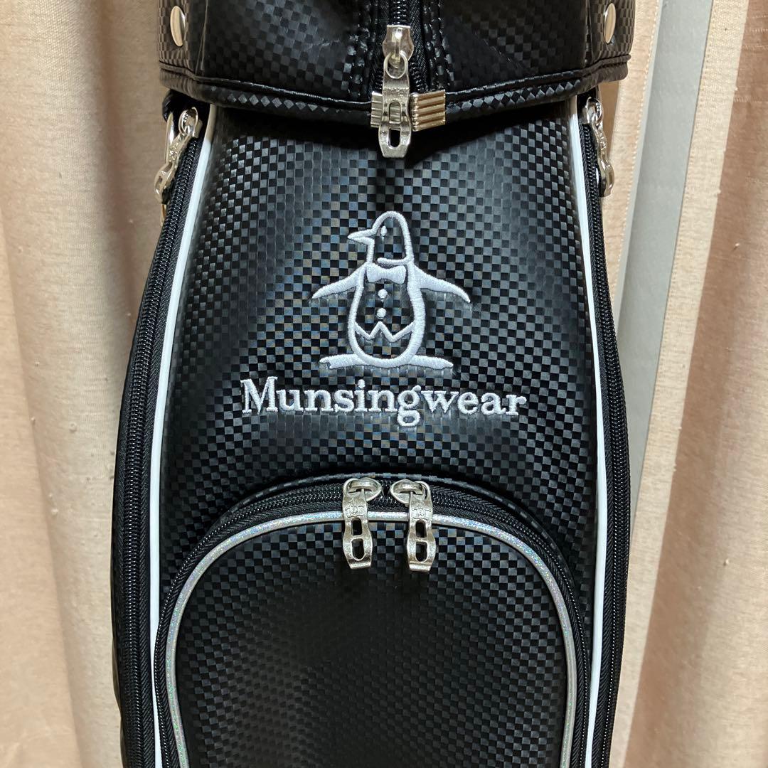 Munsingwear マンシングウェアゴルフバッグ ブラック