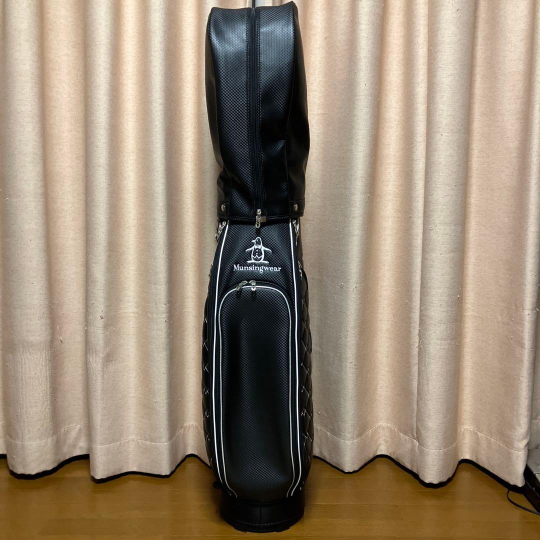 Munsingwear マンシングウェアゴルフバッグ ブラック