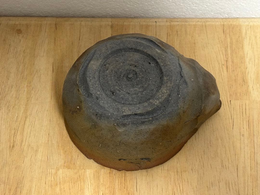 76.備前焼 宝瓶 登り窯 柘榴 ザクロ 手びねり 急須