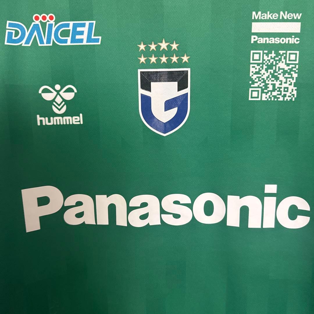 ガンバ大阪　キーパー　ユニフォームhummel グリーン M-L
