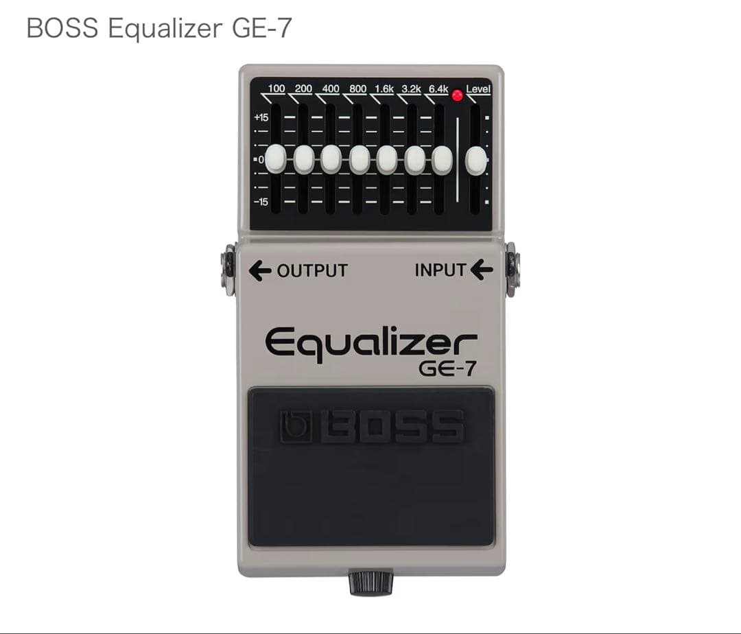 ギター BOSS Equalizer GE-7