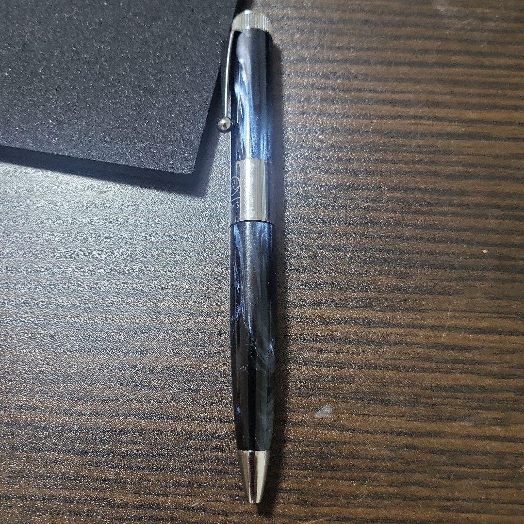 ロメオNo.3　ボールペン　イタリアンブルー　太軸
