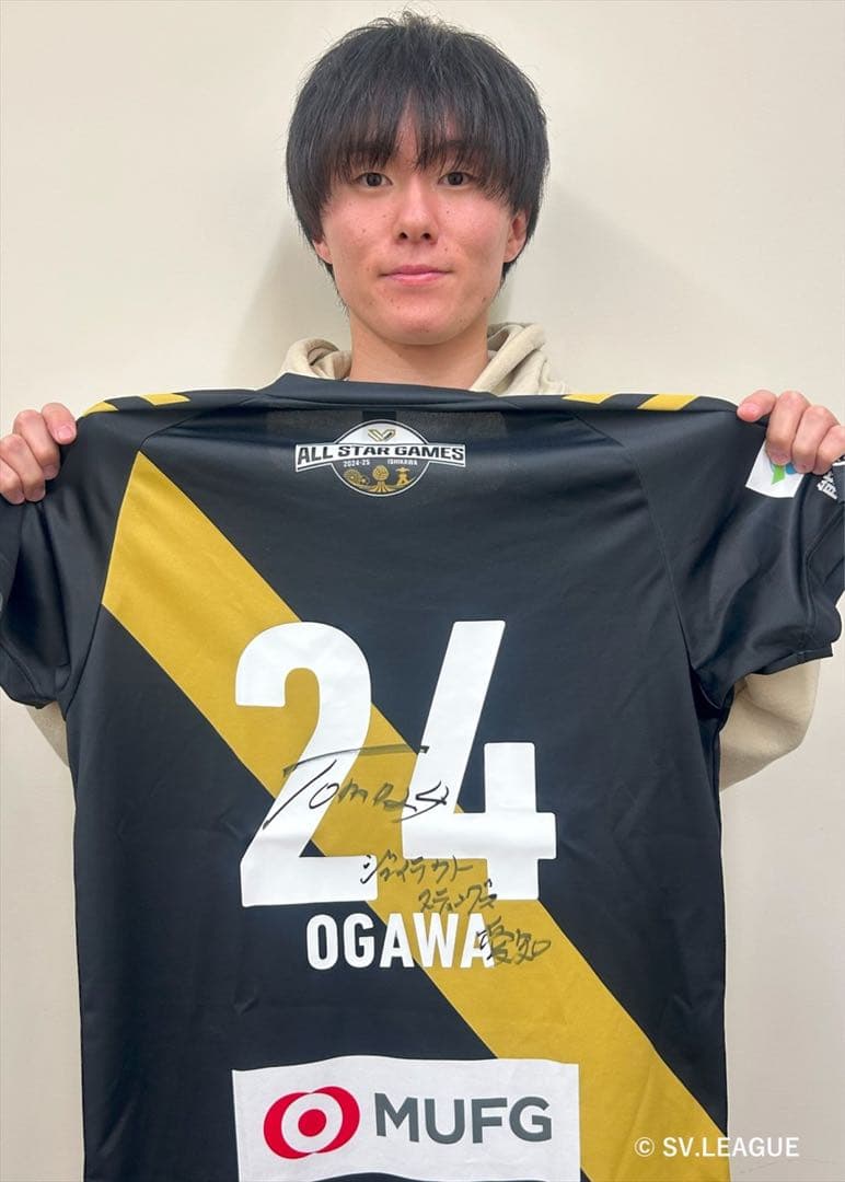 【新品】SVリーグ バレーボール 小川智大 ユニフォーム Tシャツ