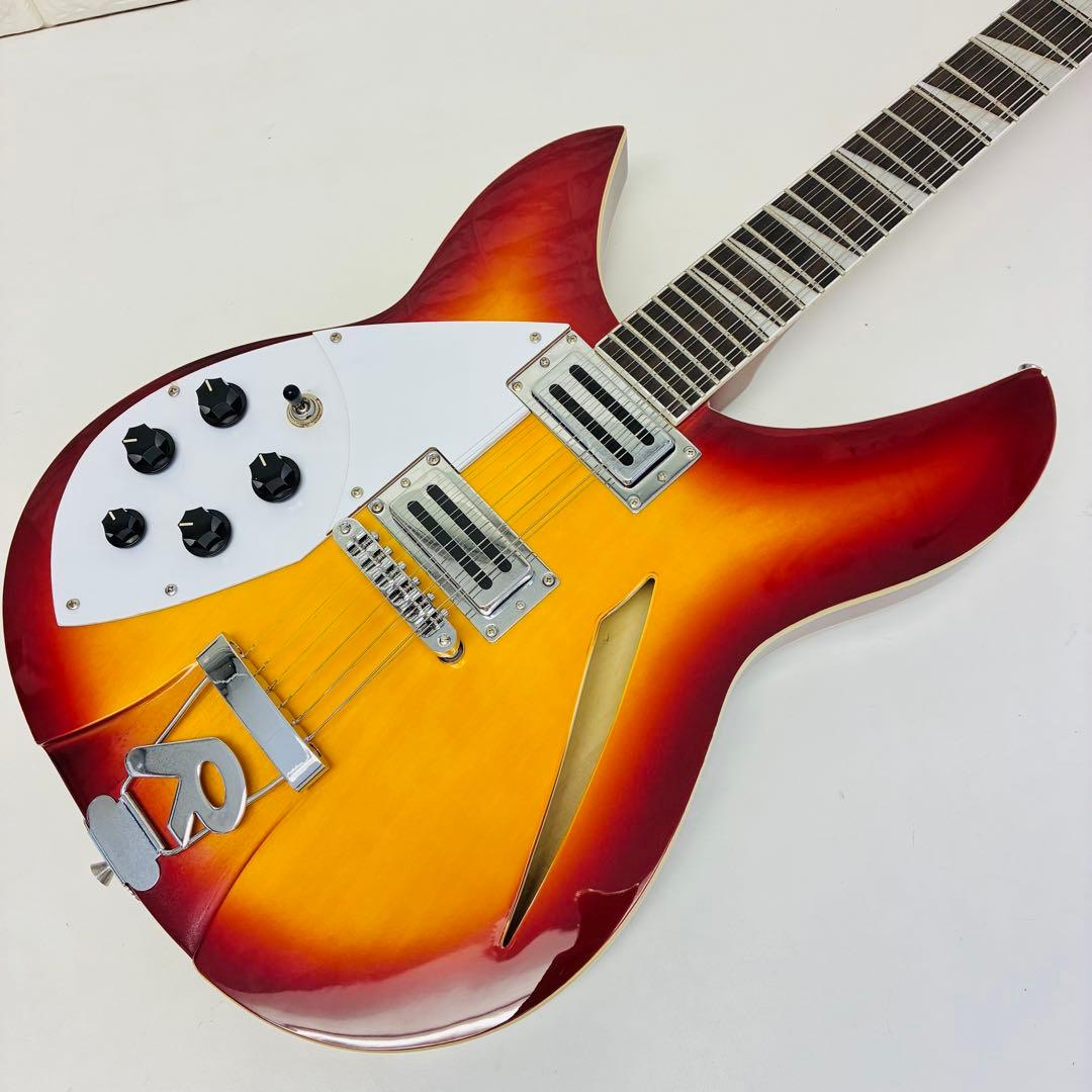 リッケンバッカー風 12弦ギター レフティ 24フレット