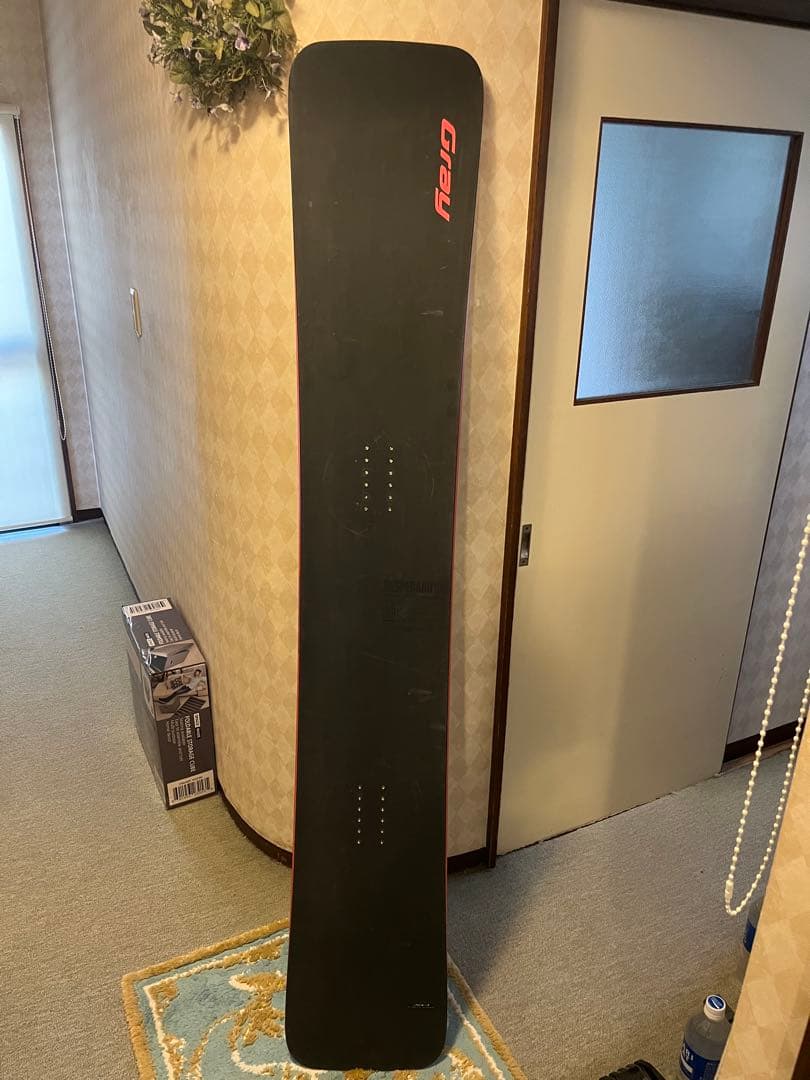 GRAY DESPERADO スノーボード 黒/赤