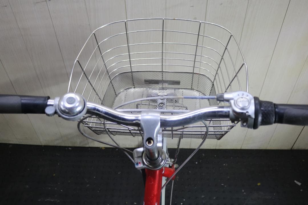 ブリヂストン アルベルトL型 AB6TPL 26型 アルミ3段AUTO LED赤