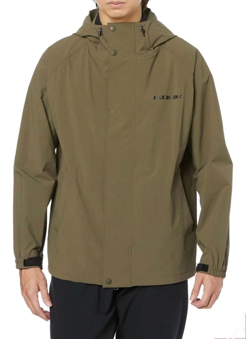 ジャックバニー ゴルフ ウインドブレーカー 秋 冬 2WAYナイロンストレッチ