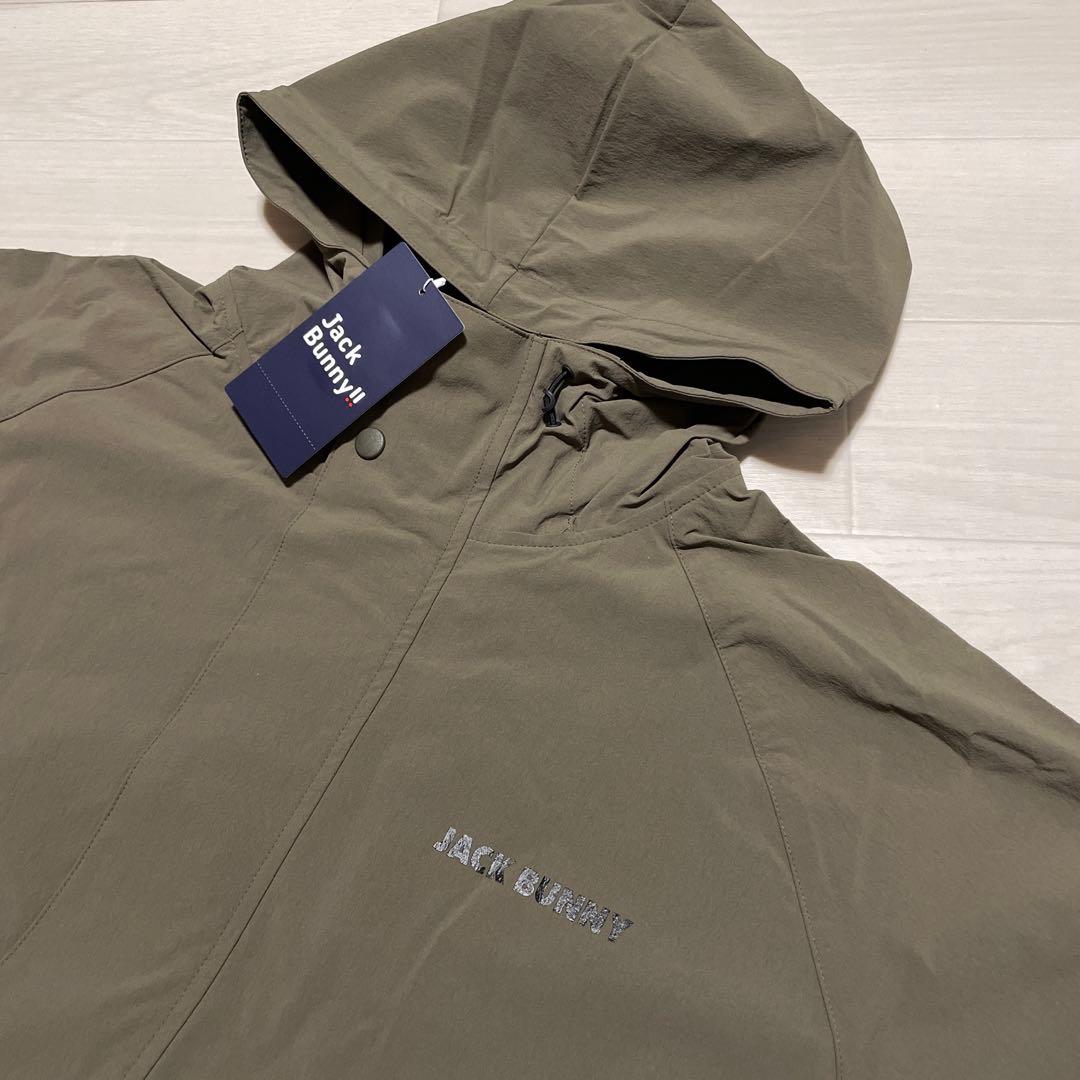 ジャックバニー ゴルフ ウインドブレーカー 秋 冬 2WAYナイロンストレッチ