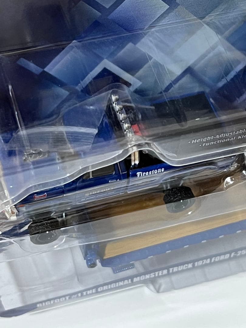 グリーンライトミニカー　ビッグフット モンスタートラック トレーラー