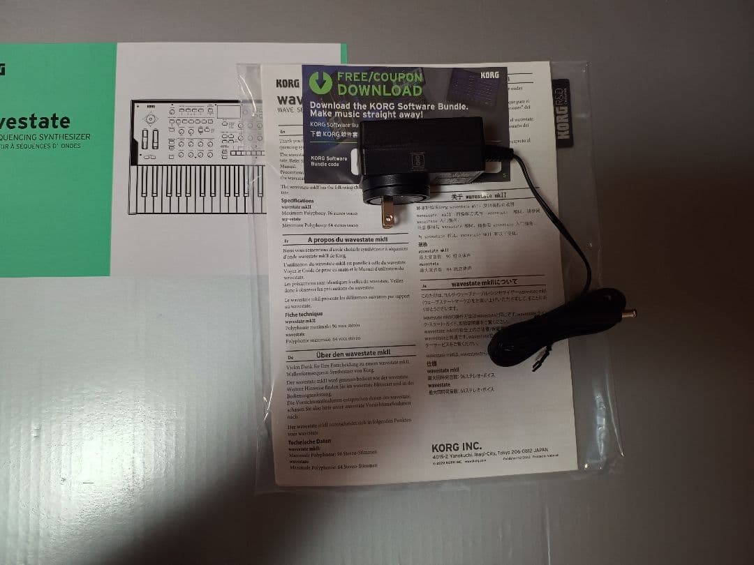 鍵盤楽器 KORG wavestate mk2
