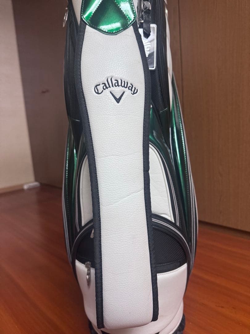 Callaway キャディバッグ ホワイト/グリーン