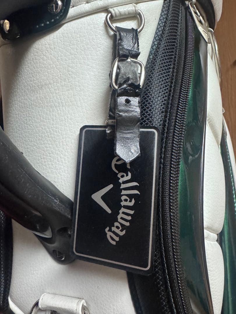 Callaway キャディバッグ ホワイト/グリーン