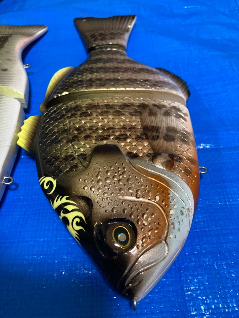 玄人ルアー　MONGILL320尺鮎×2 BIGMAMA320謎ルアー230mm