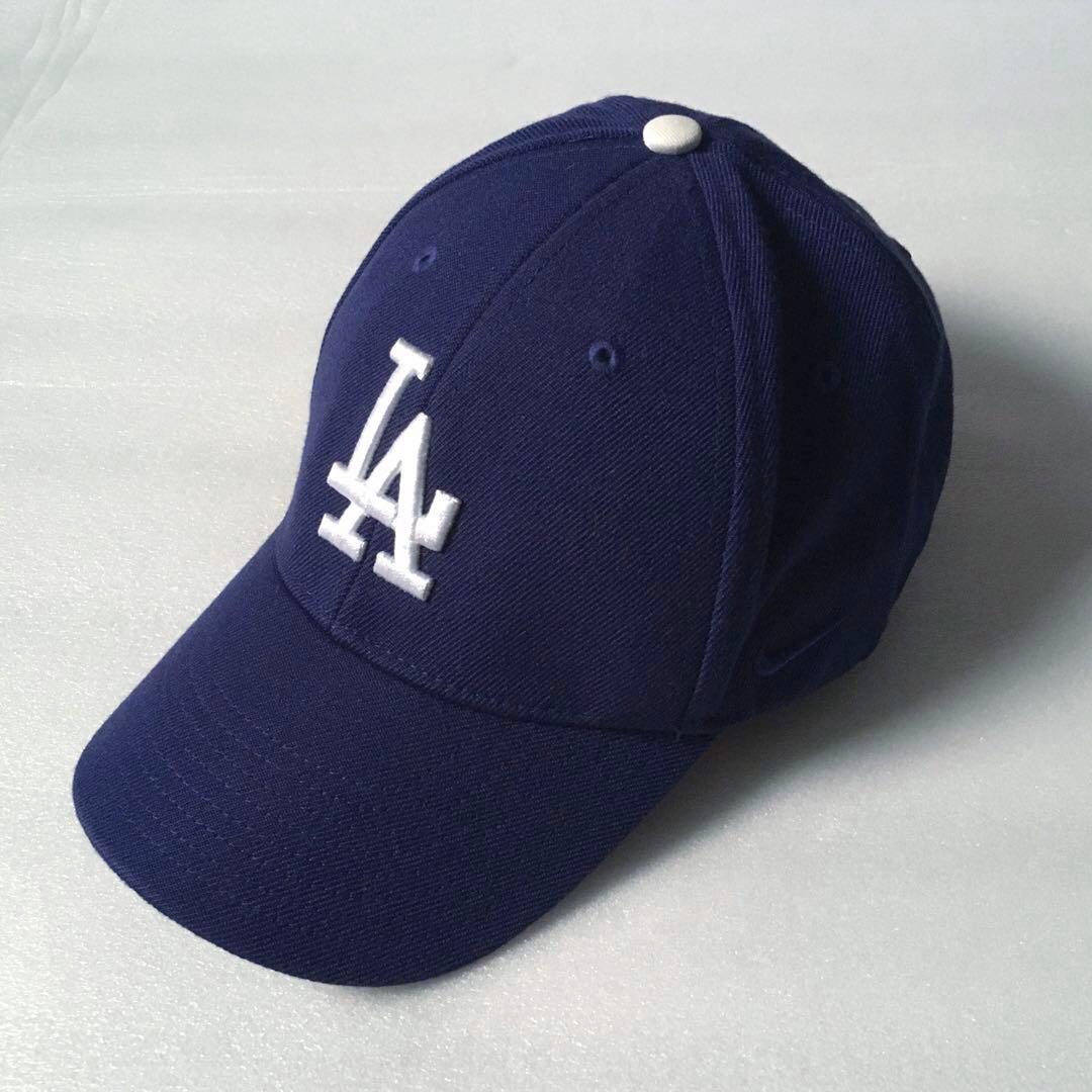 90s 未使用品 NIKE Dodgers ウール キャップ ドジャース MLB
