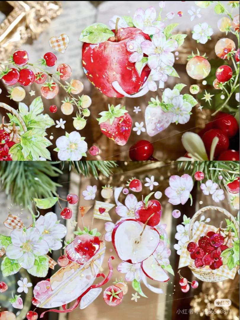 紅果果集合 海外マステ 切り売り