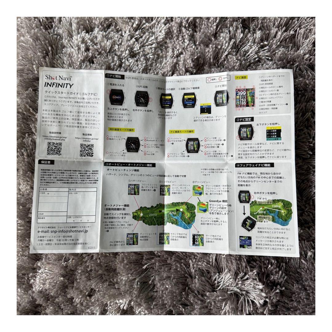 【美品】JCB THECLASS ショットナビ ShotNavi インフィニティ