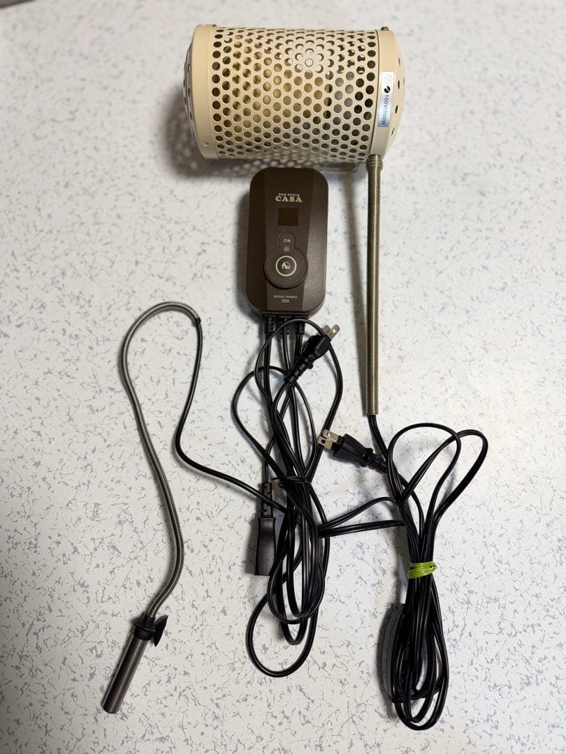 マルカン CASA デジタルサーモ300と ヒートセラミック 100W のセット